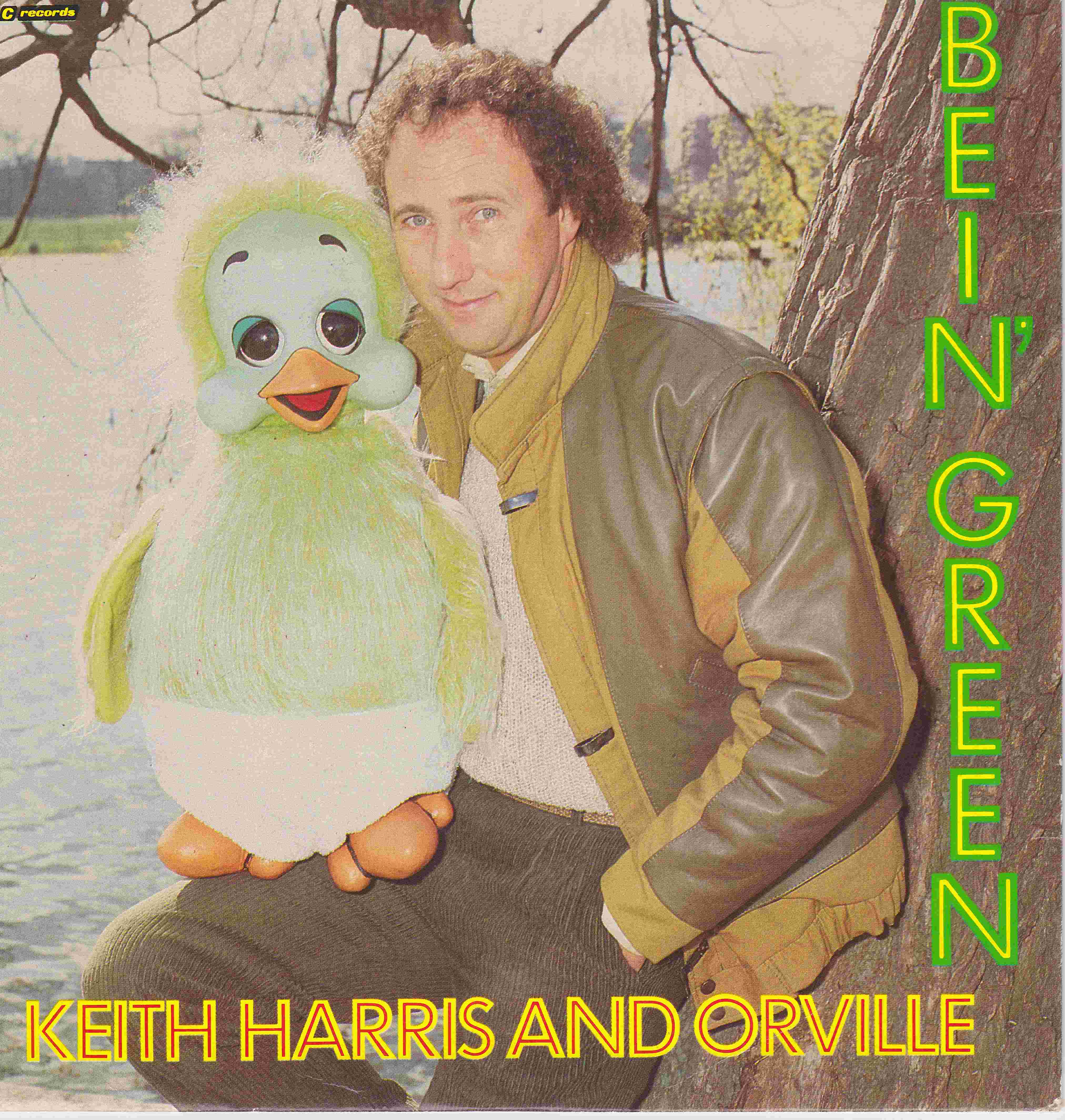 Picture of RESL 145 Bein' green by artist Keith Harris and Orville / Arr. Nigel Hess / Bobby Crush from the BBC records and Tapes library